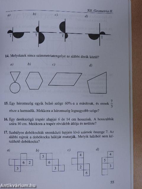 Középiskolára előkészítő feladatok - Matematika