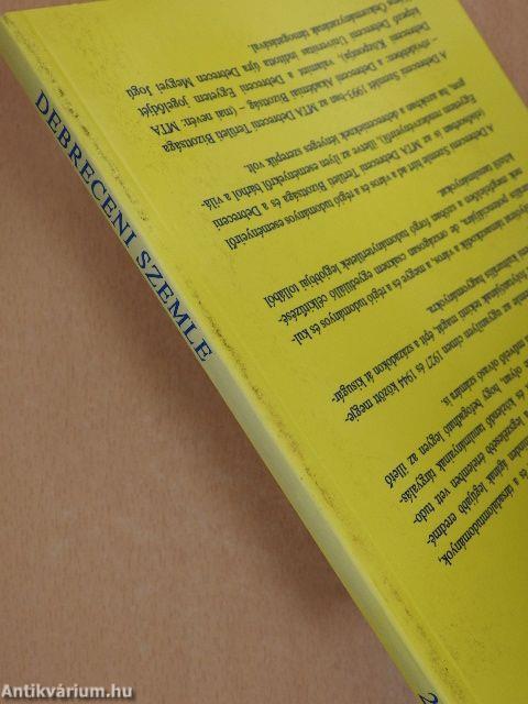 Debreceni Szemle 2008/3.