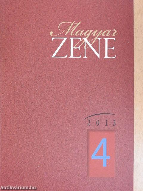 Magyar Zene 2013/4.