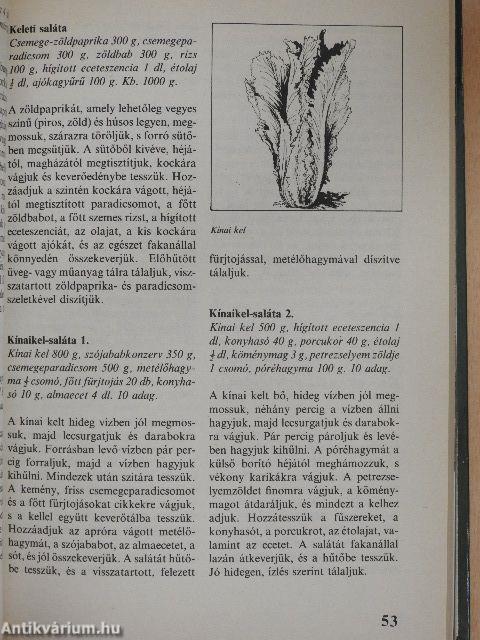 Hidegkonyhai szakácsművészet