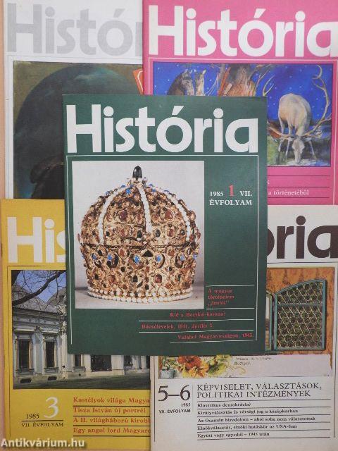 História 1985/1-6.