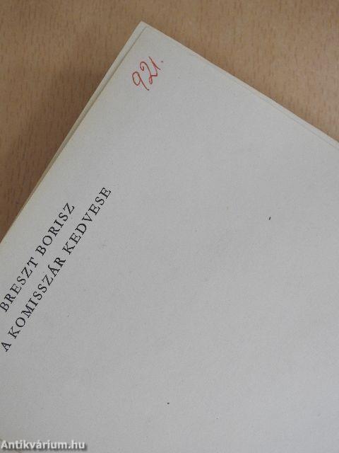 A komisszár kedvese