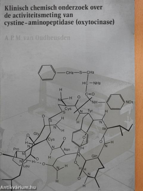 Klinisch chemisch onderzoek over de activiteitsmeting van cystine-aminopeptidase (oxytocinase)