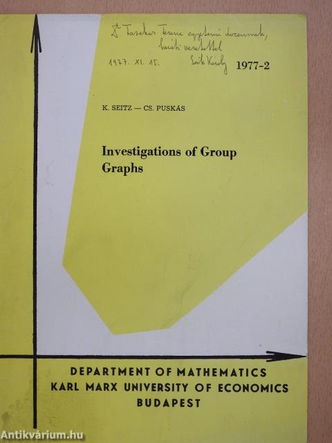 Investigations of Group - Graphs (dedikált példány)