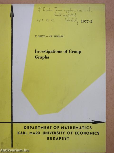 Investigations of Group - Graphs (dedikált példány)