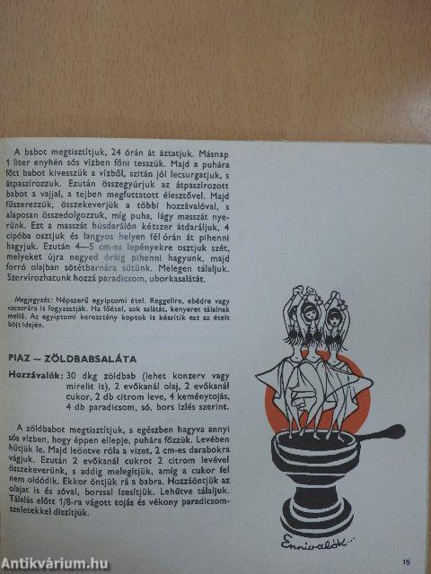 Az arab konyha remekeiből
