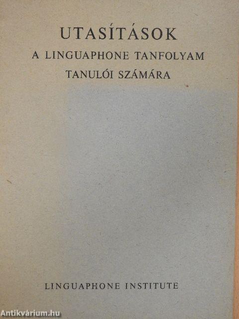 Utasítások a Linguaphone tanfolyam tanulói számára