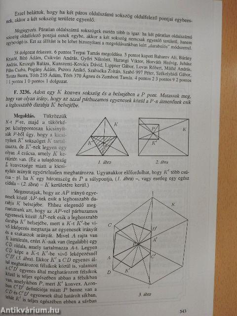 Középiskolai matematikai és fizikai lapok 1998. december