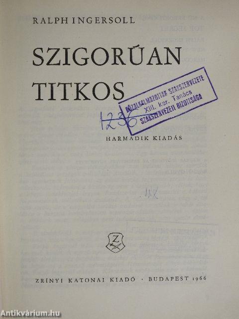 Szigorúan titkos