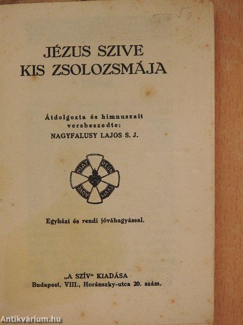 Jézus Szive kis zsolozsmája