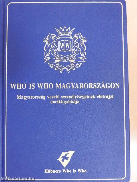Who is Who Magyarországon - CD-vel