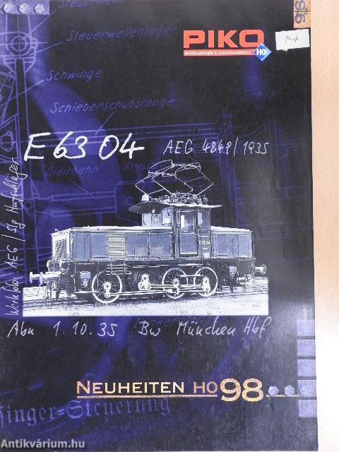 Piko Modellbahnen & Gebäudemodelle Neuheiten Ho 1998