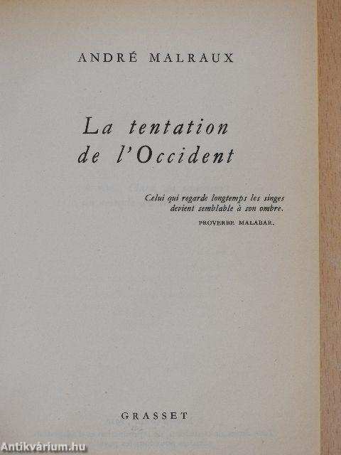 La tentation de l'Occident