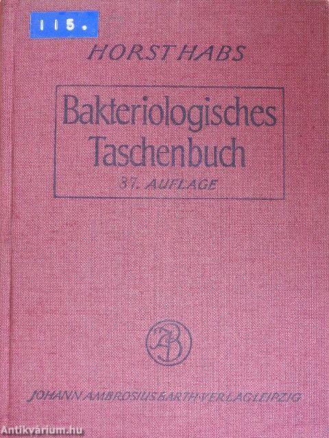 Bakteriologisches Taschenbuch