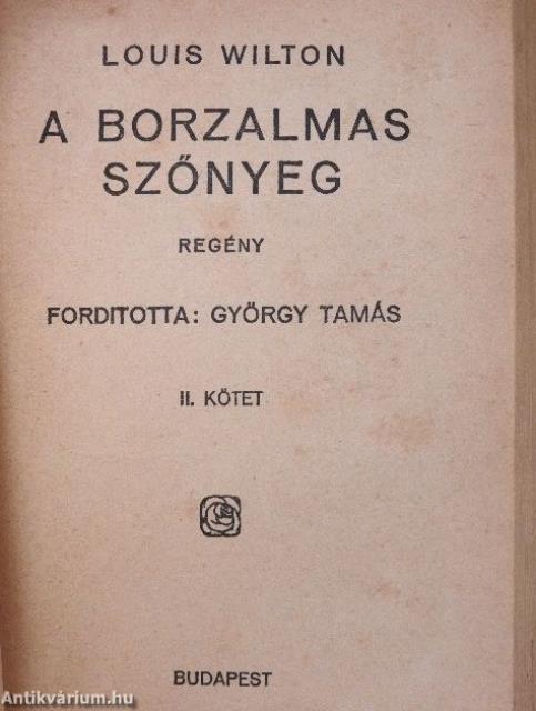 A borzalmas szőnyeg I-II.