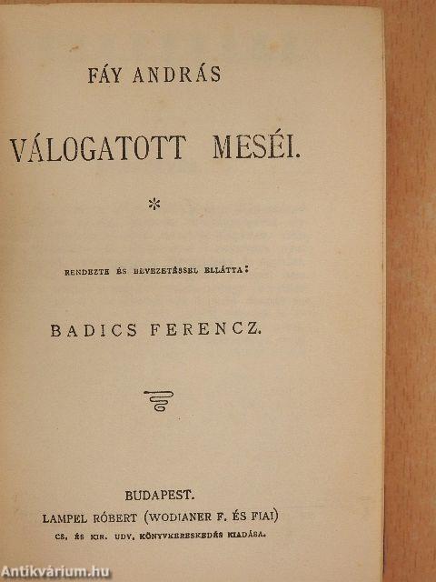 Arden Enoch/Huszárszerelem/Válogatott magyar népballadák/Énekek éneke/Fáy András válogatott meséi/A medve/Hajótöröttek/Egy fiu szenvedése/Helvila/Falusi asszonyok és egyéb elbeszélések