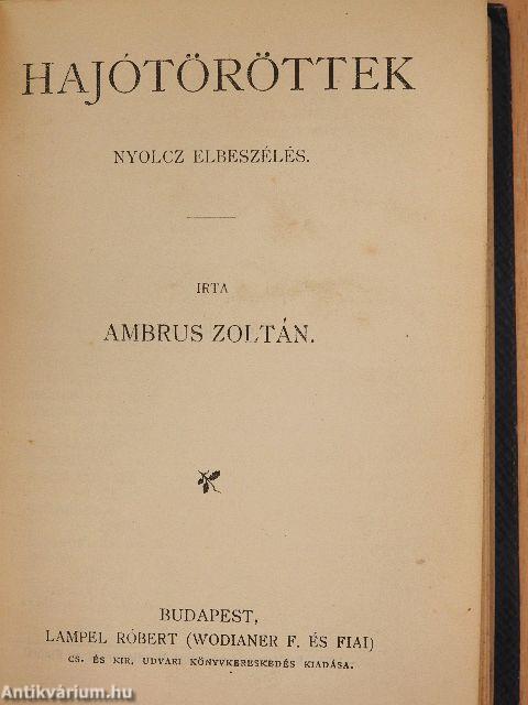 Arden Enoch/Huszárszerelem/Válogatott magyar népballadák/Énekek éneke/Fáy András válogatott meséi/A medve/Hajótöröttek/Egy fiu szenvedése/Helvila/Falusi asszonyok és egyéb elbeszélések