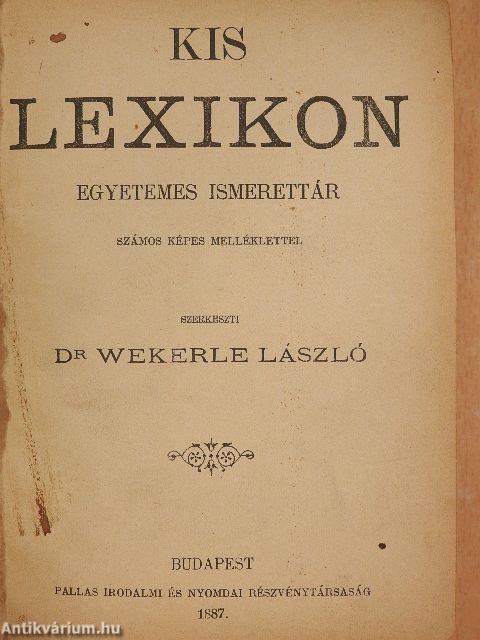 Kis Lexikon I-II.