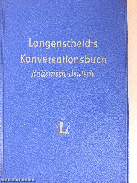 Langenscheidts Konversationsbuch Italienisch-Deutsch