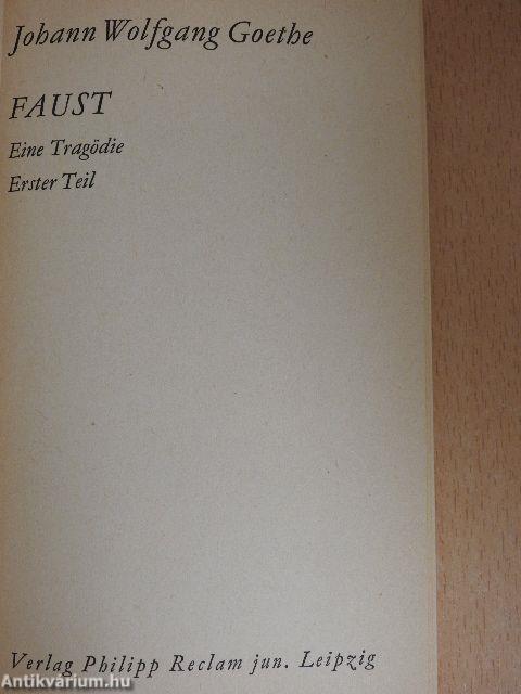 Faust I-II.