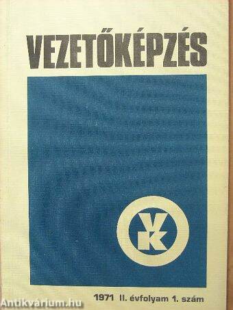 Vezetőképzés 1971/1.