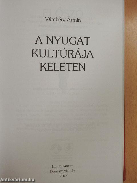 A Nyugat kultúrája Keleten