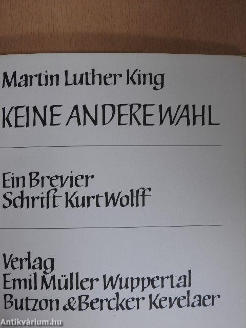 Keine andere Wahl