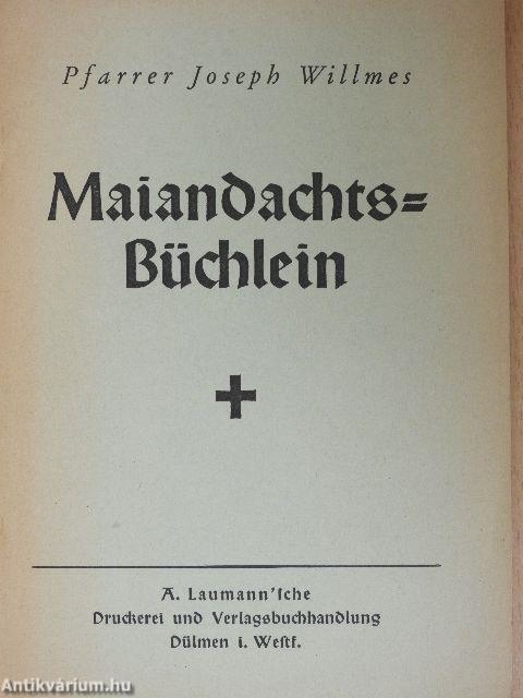 Maiandachtsbüchlein