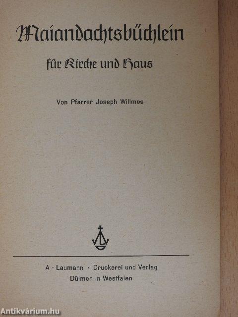 Maiandachtsbüchlein