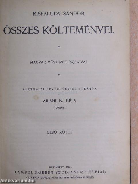 Kisfaludy Sándor összes költeményei I-II.