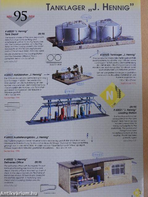 Piko Gesamtprogramm Gebäudemodelle 1995