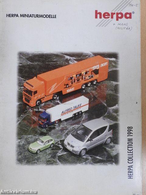 Herpa Miniaturmodelle Collection 1998