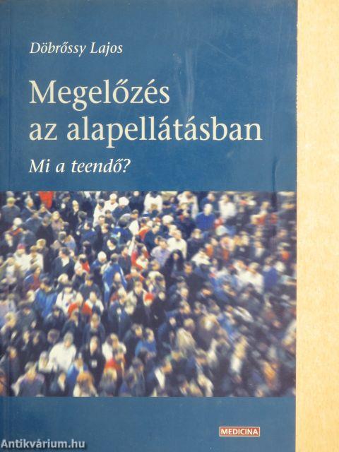 Megelőzés az alapellátásban