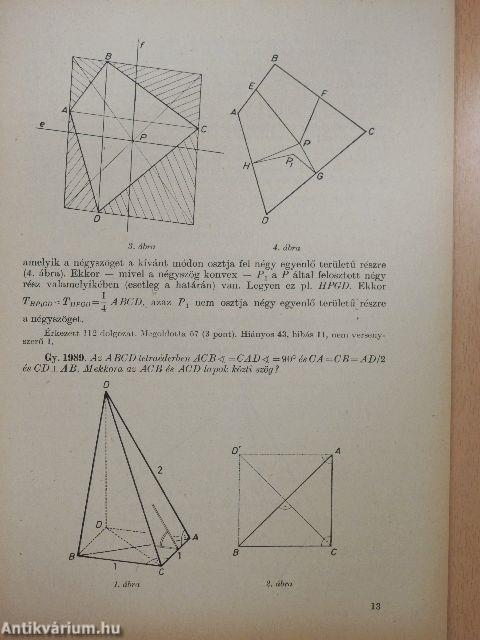 Középiskolai matematikai lapok 1982. 1-10. szám