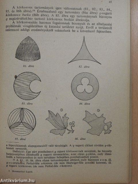 Matematikai Lapok 1962/1-4.