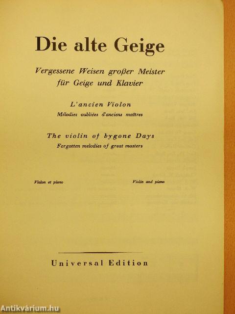 Die alte Geige