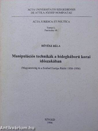 Manipulációs technikák a hidegháború korai időszakában