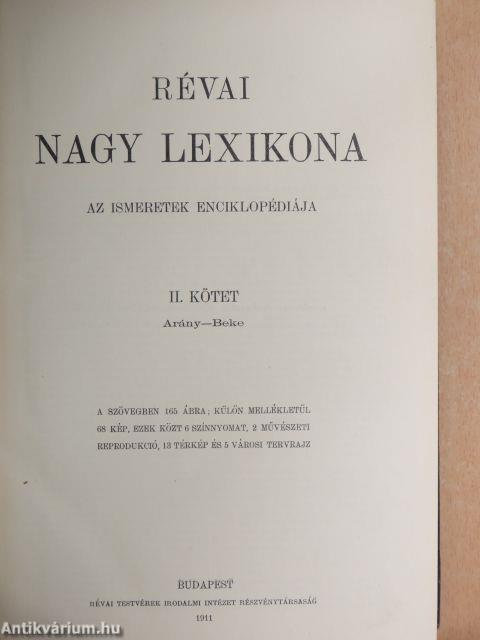 Révai nagy lexikona 2. (töredék)