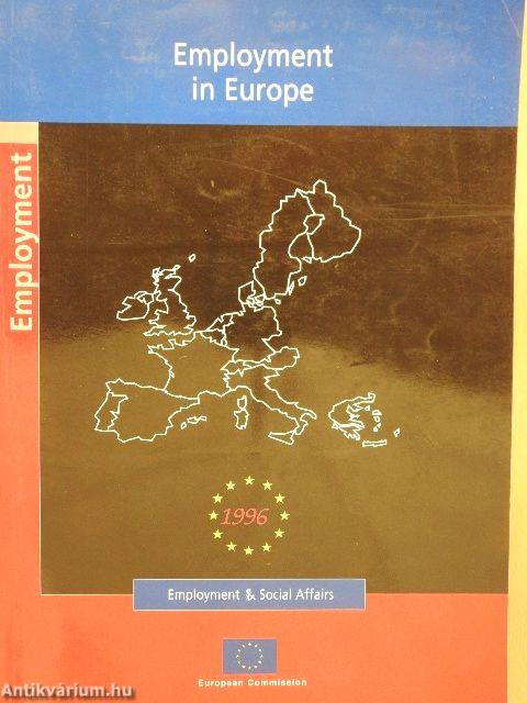 Employment in Europe 1996