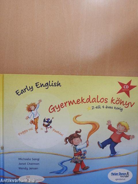 Early English - Gyermekdalos könyv - CD-vel