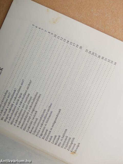 Amit a mikrohullámú sütőről tudni kell