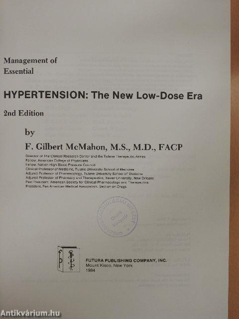 Management of Essential Hypertension: The New Low-Dose Era