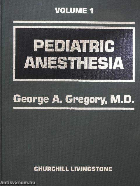 Pediatric Anesthesia 1-2.