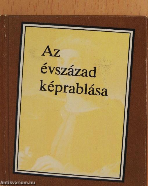 Az évszázad képrablása (minikönyv) (számozott)