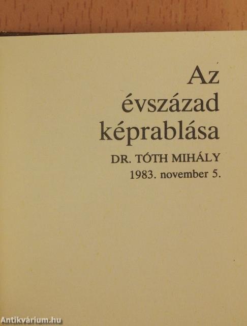 Az évszázad képrablása (minikönyv) (számozott)