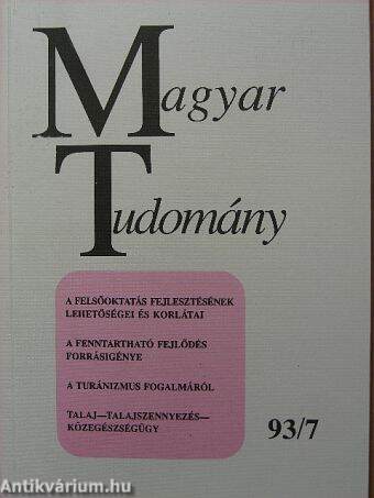 Magyar Tudomány 1993. július
