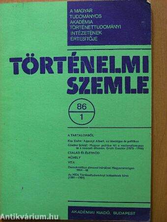 Történelmi Szemle 1986/1.