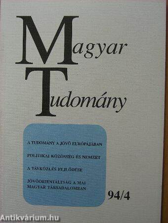 Magyar Tudomány 1994. április