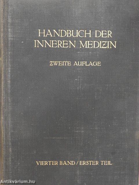 Handbuch der Inneren Medizin IV.1.