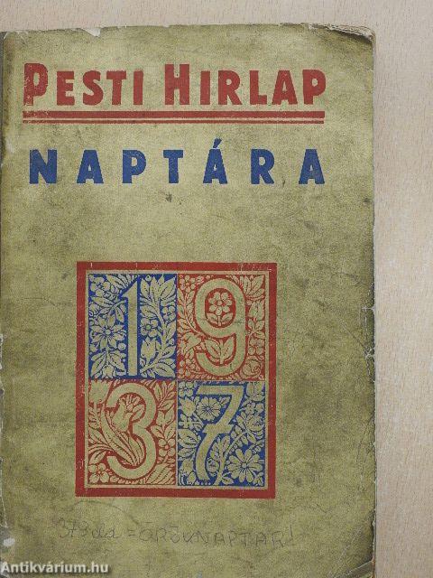 A Pesti Hirlap Naptára 1937